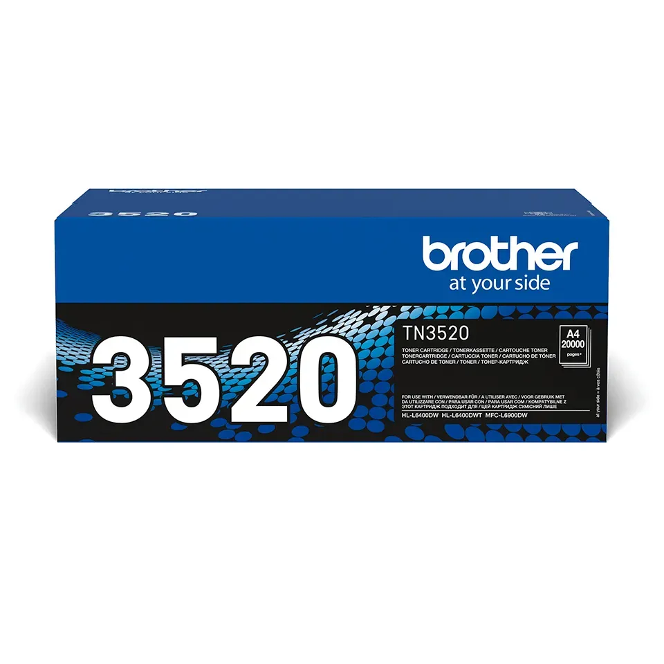 Brother TN-3520 Tonerkartusche 1 Stück(e) Original Schwarz Brother TN-3520 Tonerkartusche 1 Stück(e) Original Schwarz