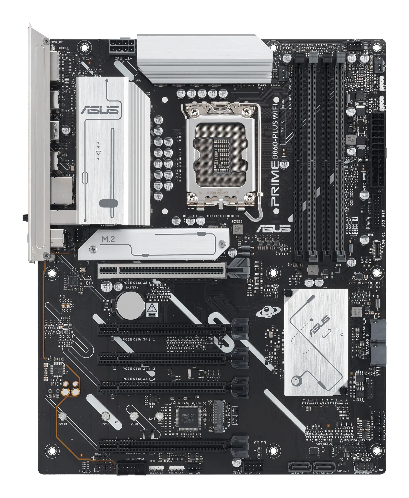 ASUS PRIME B860-PLUS WIFI Intel B860 LGA 1851 (Socket V1) ATX – Bild 2