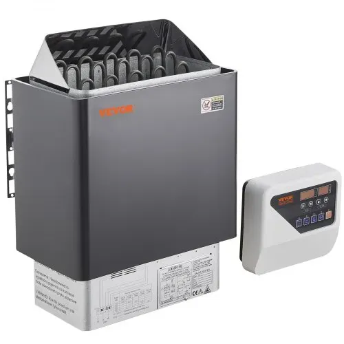 VEVOR Saunaofen, 8 kW, 400 V 3N tragbare Saunaheizung für drinnen & draußen mit 3-Stunden-Timer, digitaler Steuerung für 8–12 m³ großes Zuhause, gewerbliche Nutzung in Hotel-Spa-Duschen, max. 110 °C – Bild 8