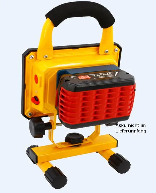 Synergy 21 LED AKKU Baustrahler 20W gelb/cw Makita kompatibel – Bild 3