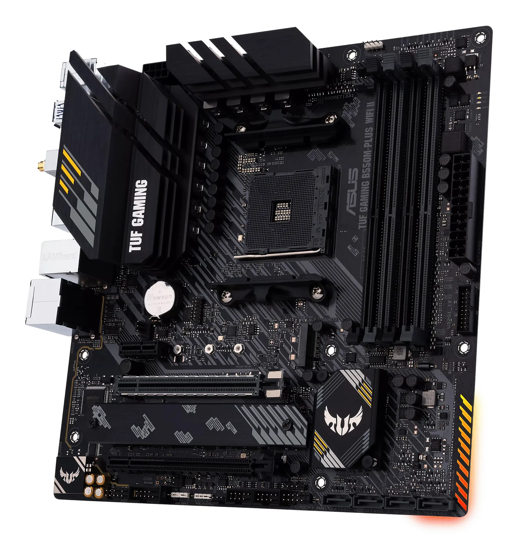 ASUS TUF GAMING B550M-PLUS WIFI II AMD B550 Sockel AM4 micro ATX – Bild 6