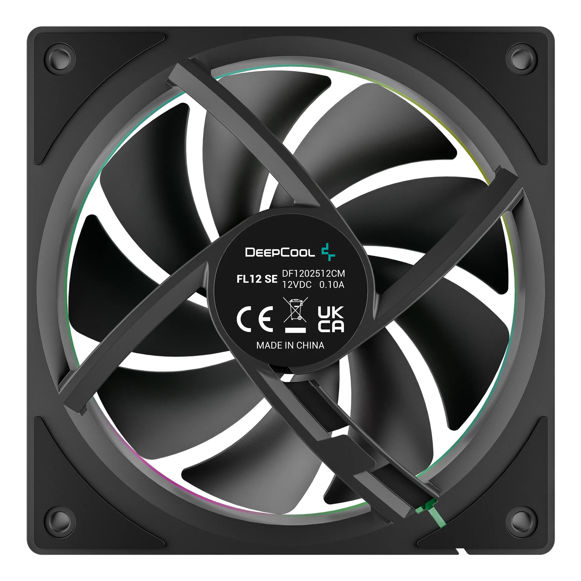 DeepCool FL12 SE 3IN1 Computergehäuse Ventilator 12 cm Schwarz – Bild 4