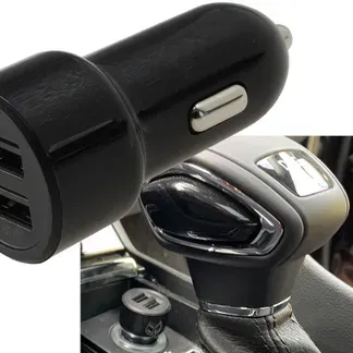 USB Kfz-Ladegerät „Duo 4,8A“ 24W In 12-24V=, Out 5V= 4,8A, 2x USB USB Kfz-Ladegerät „Duo 4,8A“ 24W In 12-24V=, Out 5V= 4,8A, 2x USB