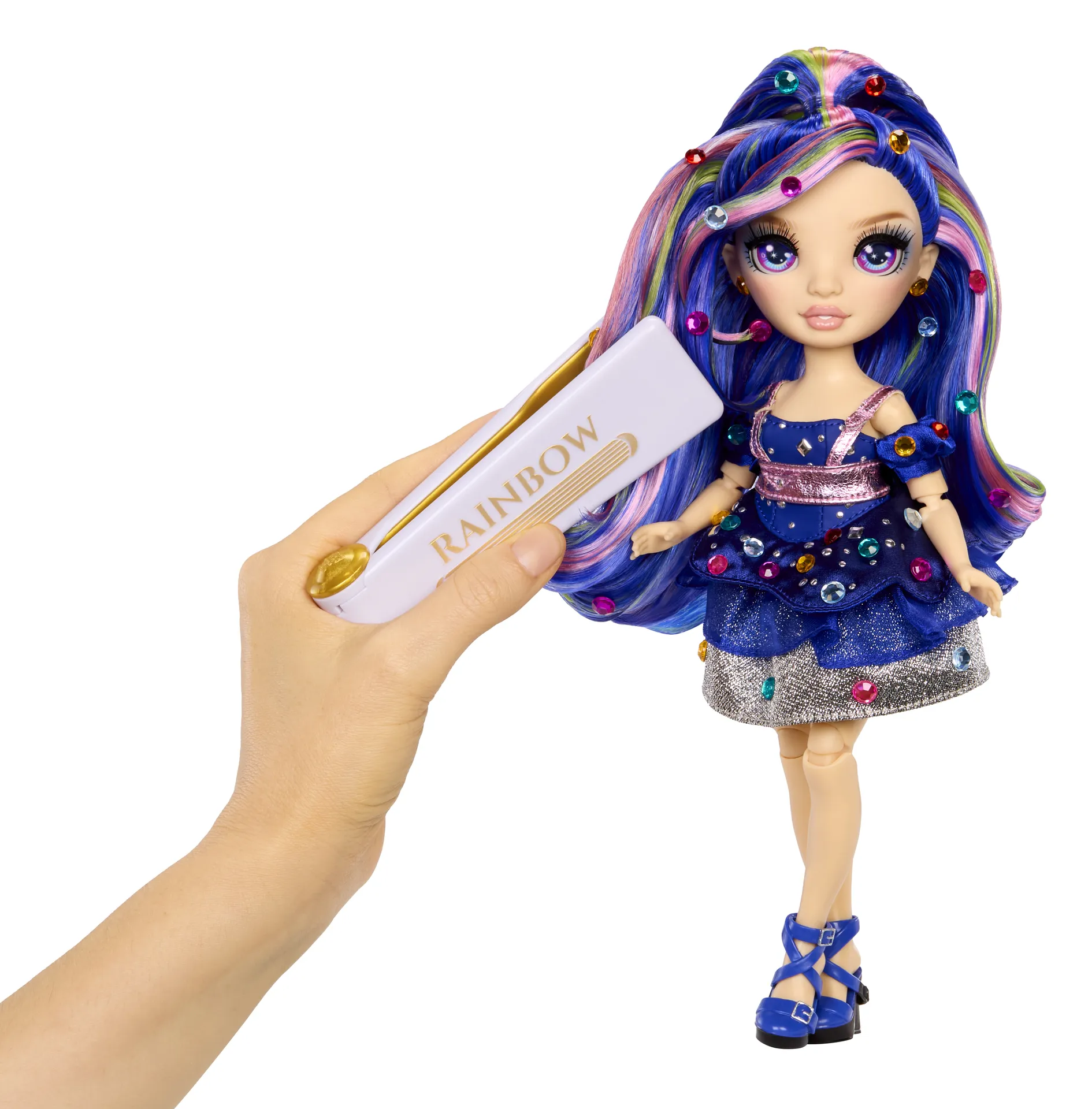 Rainbow High Be Dazzling Fashion Dolls- Genevieve Bleue (Blue) – Bild 5