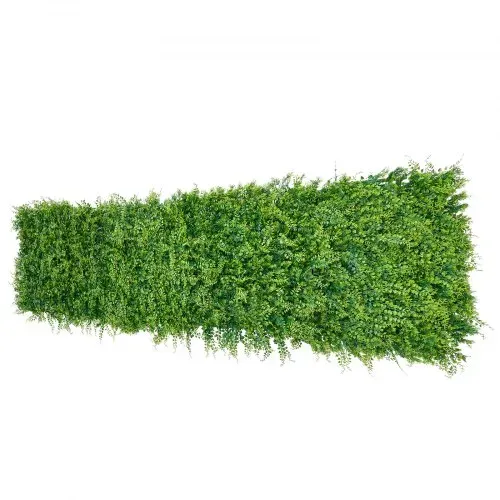 VEVOR Künstliche Hecke 50x50 cm 12-tlg. Set, Pflanzenwand, PE-Sichtschutz, Sichtschutzzaun, Windschutz, Heckenzaun, Kunstpflanzen Balkonverkleidung für Hochzeiten, Außengärten, Hinterhöfe – Bild 8