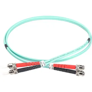 LWL Patchkabel, Duplex, ST > ST Stecker, Multimode OM3 LWL Patchkabel, Duplex, ST > ST Stecker, Multimode OM3