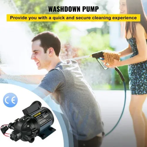 VEVOR Abwaschpumpe, 12 V DC, 7 GPM 60 PSI, max. 3 m Hebebühne selbstansaugende Wasserpumpe, mit EPDM-Ventil, Universal-Salzwassersieb & Innengewinde, für Wohnmobil, Marine Deck, Yacht VEVOR Abwaschpumpe, 12 V DC, 7 GPM 60 PSI, max. 3 m Hebebühne selbstansaugende Wasserpumpe, mit EPDM-Ventil, Universal-Salzwassersieb & Innengewinde, für Wohnmobil, Marine Deck, Yacht
