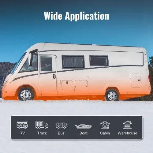 VEVOR Luft Dieselheizung Standheizung 12V 2KW, Luftheizung Air Diesel Diesel Standheizung Lufterhitzer, 0,12–0,26 L/Std. Dieselheizung mit LCD-Display & Fernbedienung & Bluetooth-APP – Bild 5