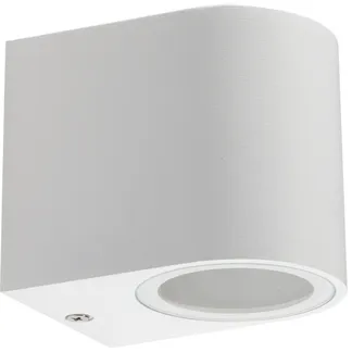 Außen-Wandleuchte „CTW-1“ für 1x GU10, IP44, Gehäuse weiß Außen-Wandleuchte „CTW-1“ für 1x GU10, IP44, Gehäuse weiß