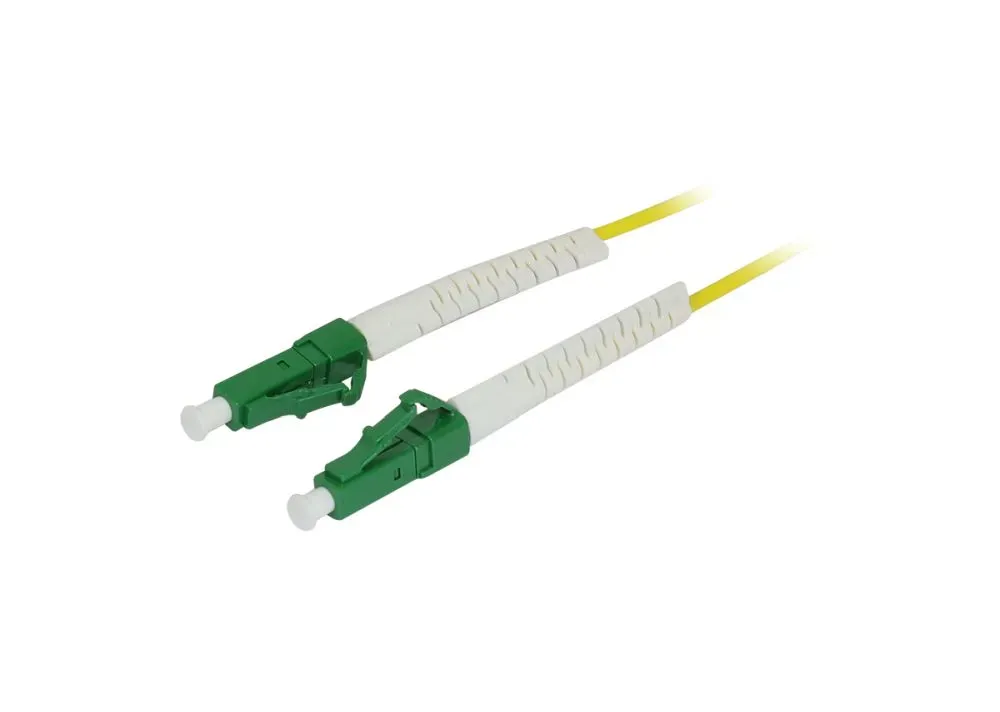 LWL-1-Faser-Patchk. 2mtr.LC(APC)-LC(APC), 9/125u, OS2, G657A2, AD=2mm, flexible Knickschutztülle, LWL-1-Faser-Patchk. 2mtr.LC(APC)-LC(APC), 9/125u, OS2, G657A2, AD=2mm, flexible Knickschutztülle,