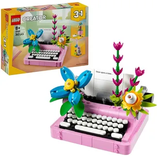 31169 Creator 3-in-1 Schreibmaschine mit Blumen, Konstruktionsspielzeug 31169 Creator 3-in-1 Schreibmaschine mit Blumen, Konstruktionsspielzeug
