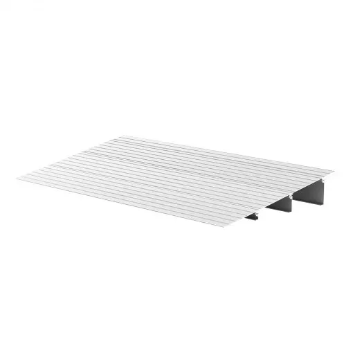 VEVOR Türschwellenrampe, 423x864x87 mm, Rollstuhlrampe aus Aluminiumlegierung mit einer Tragkraft von 360 kg, Bordsteinrampen für Heimtreppen für Rollstühle Roller Gehhilfen Fahrräder Dreiräder – Bild 9