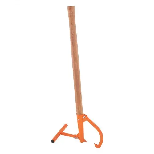 VEVOR Fällheber, 1180 mm, Stammheber mit Holzgriff, Stammwender mit verstellbarem Wendehaken, Forsthaken, Fällhilfe für Stämme bis zu φ 38 cm, Holzheber zum Rollen, Schneiden & Anheben von Stämmen – Bild 10