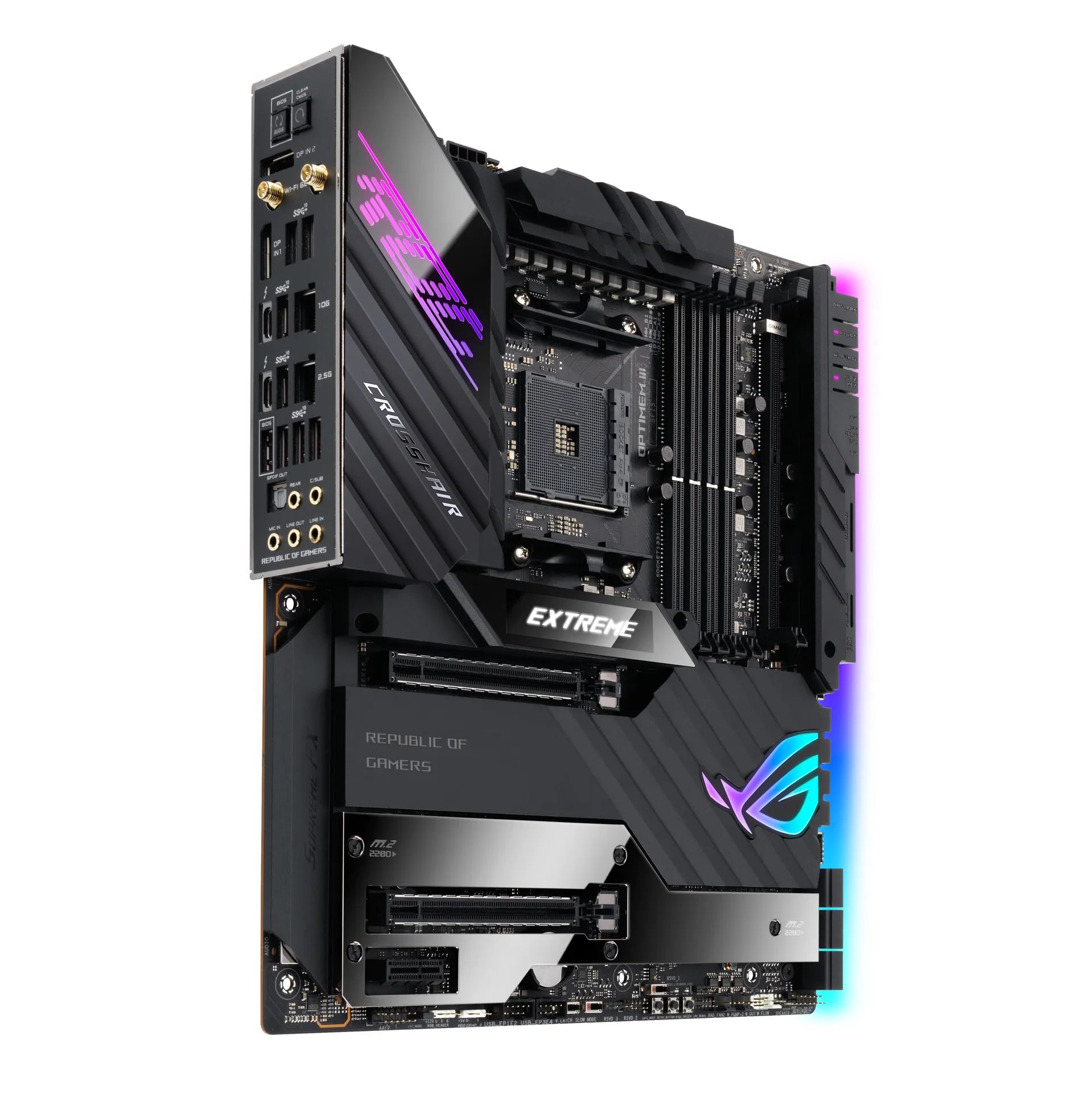 ASUS ROG Crosshair VIII Extreme AMD X570 Sockel AM4 Erweitertes ATX – Bild 4