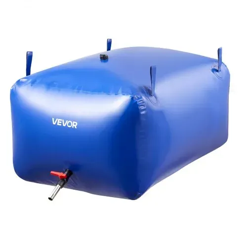 VEVOR Wasserspeicherblase, 400 L Wasserbeutel, faltbarer Behälter für weiches Wasser, auslaufsicherer & reißfester PVC-Notwasserspeichertank für Wohnmobil, LKW & den Einsatz im Freien – Bild 9