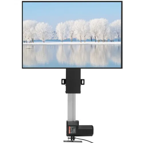 VEVOR TV-Ständer für LCD-LED-Plasmafernseher, Automatischer TV-Ständer, Aufzug für Fernseher, TV Lift Halterung Höhe von 107,4 bis 187,2 cm, Höhenverstellbar & Stabil Max. 60 kg VEVOR TV-Ständer für LCD-LED-Plasmafernseher, Automatischer TV-Ständer, Aufzug für Fernseher, TV Lift Halterung Höhe von 107,4 bis 187,2 cm, Höhenverstellbar & Stabil Max. 60 kg