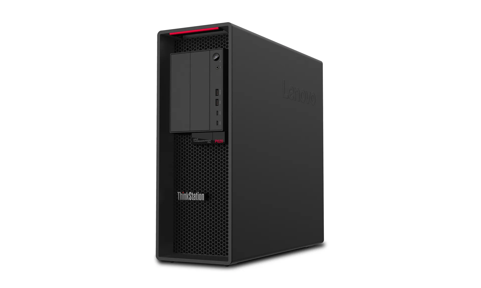 Lenovo ThinkStation P620 AMD Ryzen Threadripper PRO 5945WX 64 GB DDR4-SDRAM 1 TB SSD Windows 11 Pro Tower Arbeitsstation Schwarz – Bild 3