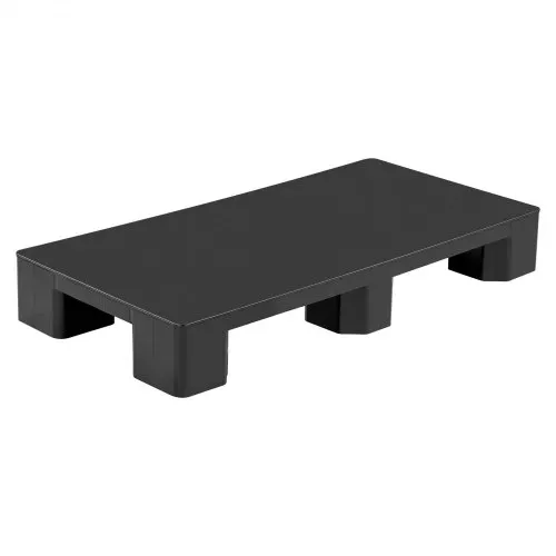 VEVOR Kunststoffpalette 1000x500x136 mm, Universale Leichtpalette mit 1000 kg Statischer Traglast, Geschlossene Industriepalette mit 2-Wege-Einfahrt, Nestbare Bodenpalette für Lager Garage Supermarkt – Bild 8