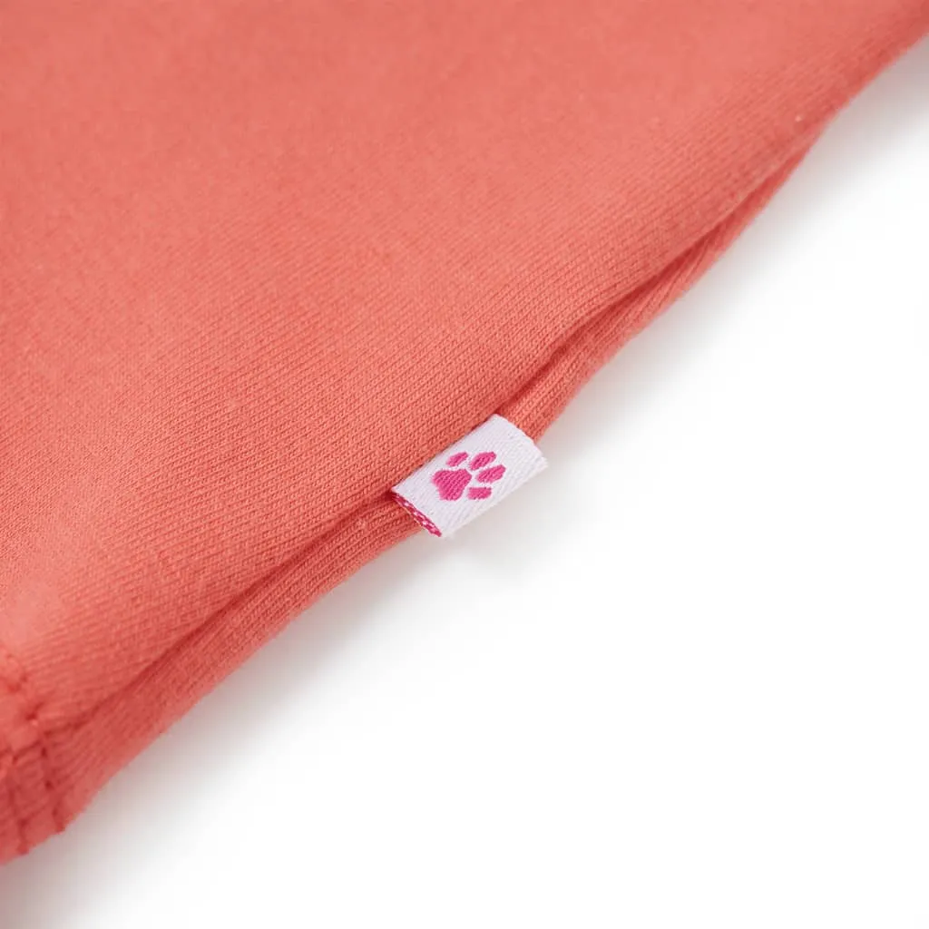 vidaXL Kinder-T-Shirt mit Rüschenärmeln Korallenrosa 104 – Bild 6