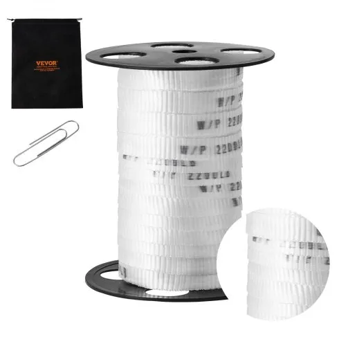 VEVOR Polyester Umreifungsband 998 kgf Zugfestigkeit, Kraftband 33 m x 1,6 cm, Polyesterband, zum Verpacken, Versenden, Festziehen von Ausrüstung, für Heimwerkerarbeiten und Verkabelungen VEVOR Polyester Umreifungsband 998 kgf Zugfestigkeit, Kraftband 33 m x 1,6 cm, Polyesterband, zum Verpacken, Versenden, Festziehen von Ausrüstung, für Heimwerkerarbeiten und Verkabelungen