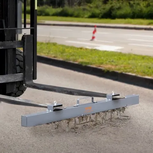 VEVOR Magnetbesen Magnetische Kehrmaschine 1830 mm, Magnetic Sweeper Magnetisch Magnet Besen Magnetbesen Magnetheber 47,6 kg Magnetkraft Magnetischer Spänesammler Bodenkehrer Kehrmaschine Werkstatt – Bild 7