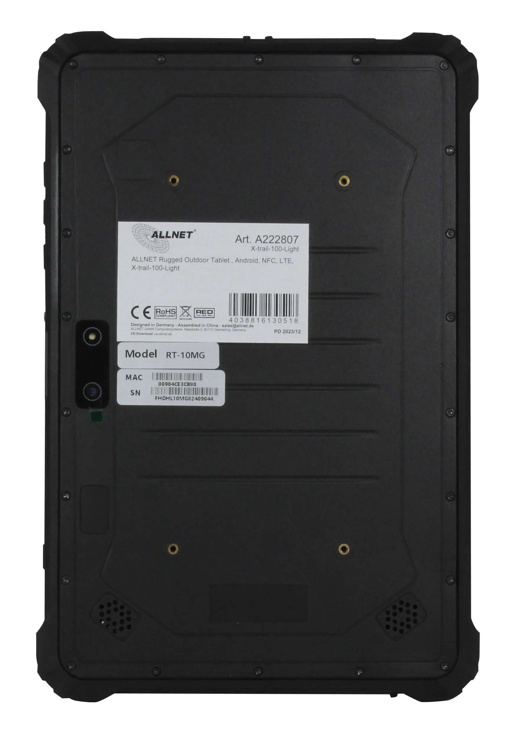 ALLNET Rugged Outdoor Tablet , Android, NFC, LTE, X-trail-100-Light – Bild 5