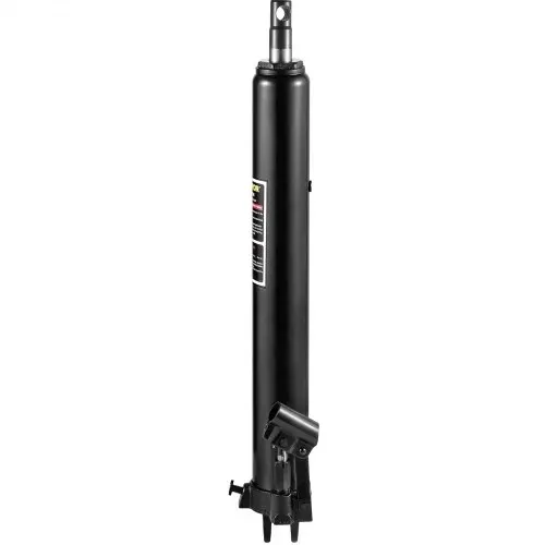 VEVOR Hydraulischer langer Rammheber, 3 t Kapazität, mit Einzelkolbenpumpe und Gabelkopfsockel, manueller Hubarbeitsbühnenheber mit Griff, für Garagen-/Ladenkräne, Motorhebevorrichtung, schwarz – Bild 8
