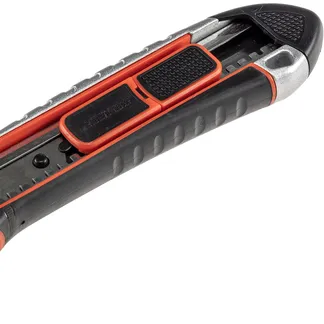 Sicherheits-Abbrechmesser 18mm Klinge Metallschaft, Feder-Rückzugsmechanismus Sicherheits-Abbrechmesser 18mm Klinge Metallschaft, Feder-Rückzugsmechanismus