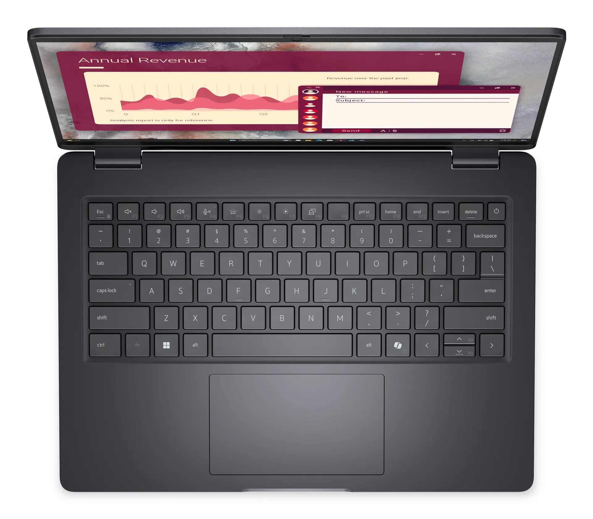 DELL Pro 14 PC14250 Intel Core Ultra 5 225U Laptop 35,6 cm (14") Full HD+ 16 GB DDR5-SDRAM 512 GB SSD Wi-Fi 6E (802.11ax) Windows 11 Pro Deutsch Schwarz – Bild 4