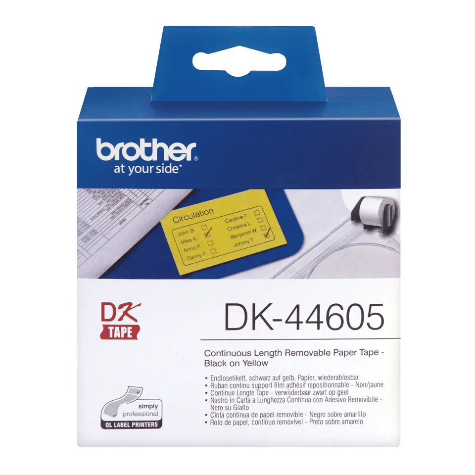 Brother DK-44605 Druckeretikett Gelb – Bild 2