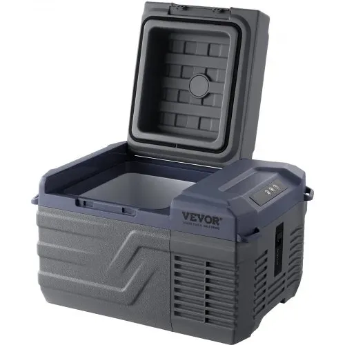 VEVOR Autokühlschrank, 12-Volt-Autokühlschrank, tragbarer 12-Liter-Einzelzonen-Gefrierschrank, einstellbarer Bereich von -4℉ bis 68℉, 12/24 V DC und 100-240 V AC-Kompressorkühler für Outdoor, Camping, Wohnmobil – Bild 8