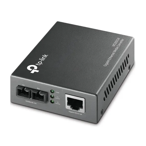 TP-Link Omada MC200CM Netzwerk Medienkonverter 1000 Mbit/s 850 nm Multi-Modus Schwarz TP-Link Omada MC200CM Netzwerk Medienkonverter 1000 Mbit/s 850 nm Multi-Modus Schwarz