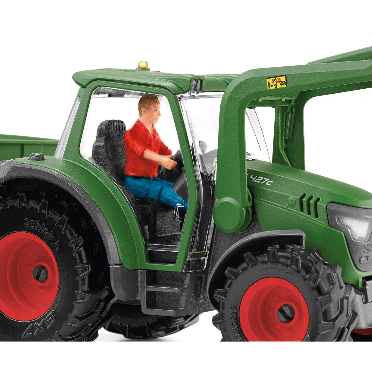 schleich FARM WORLD Traktor mit Anhänger – Bild 5