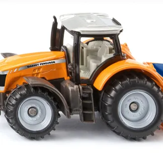 Siku Massey Ferguson with Salt Spreader Traktor-Modell Vormontiert Siku Massey Ferguson with Salt Spreader Traktor-Modell Vormontiert