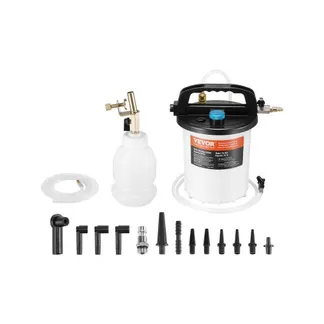 VEVOR Bremsenentlüfter Set 3 L Bremsflüssigkeitsabsauger mit 1 L Siphon-Nachfüllflasche und 13 Schlauchverbindern, komplettes Bremsflüssigkeitsentlüfter mit verlängertem Silikonschlauch und Griff VEVOR Bremsenentlüfter Set 3 L Bremsflüssigkeitsabsauger mit 1 L Siphon-Nachfüllflasche und 13 Schlauchverbindern, komplettes Bremsflüssigkeitsentlüfter mit verlängertem Silikonschlauch und Griff
