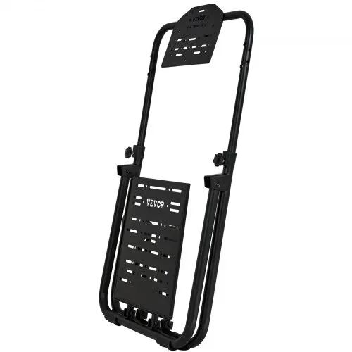 VEVOR Lenkradständer 600–830mm Gamesitz 0°-40° Spielsitz aus Stahlrahmen Rennsimulator für Rennspiele Spielsitz Rennsitz Racing Sitz für Logitech Thrustmaster Fanatec Hori und Mad Catz – Bild 9