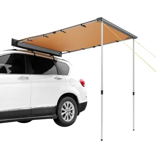 VEVOR Fahrzeugmarkise 1,4 x 2,01 m Schattenabdeckung Autoseitenmarkise PU3000mm UV50+ VEVOR Fahrzeugmarkise 1,4 x 2,01 m Schattenabdeckung Autoseitenmarkise PU3000mm UV50+