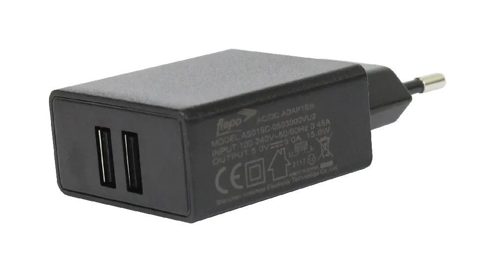 Flepo Netzteil USB 2-fach 100V/240V-3A – Bild 2