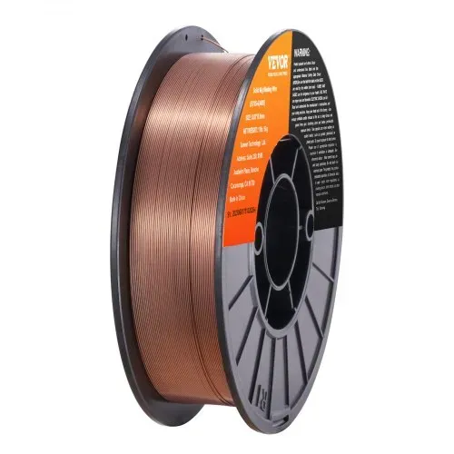 VEVOR 1 Rolle Draht ER70S-6 0,8 mm 5 kg MIG-Schweißdraht 200 mm Spulendurchmesser Schweißdrahtrolle 490–670 Mpa Zugfestigkeit Ideal zum Schweißen von Kohlenstoffstahl – Bild 10
