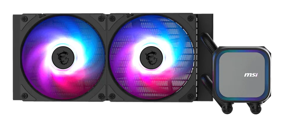 MSI MAG Coreliquid A13 240 Hauptplatine, Prozessor All-in-One-Flüssigkeitskühler 12 cm Schwarz 1 Stück(e) – Bild 2