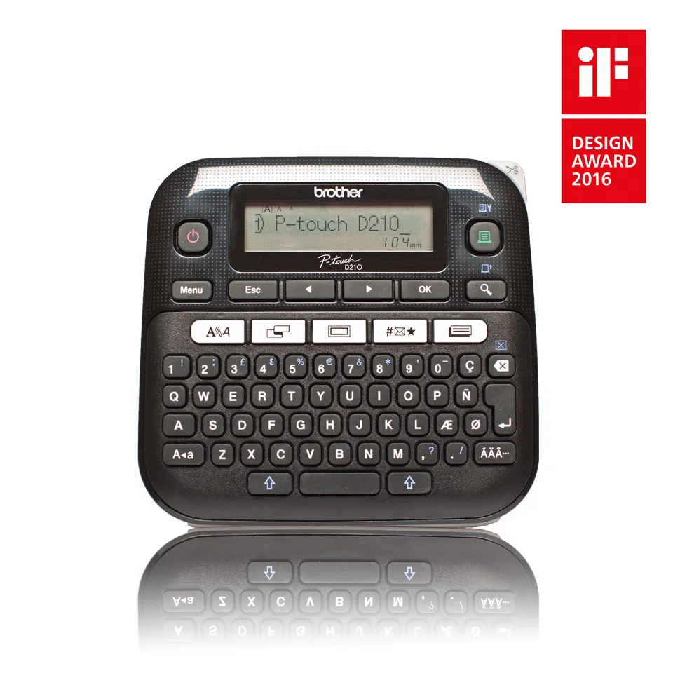 Brother PT-D210 Etikettendrucker Wärmeübertragung 180 x 180 DPI 20 mm/sek QWERTY – Bild 3