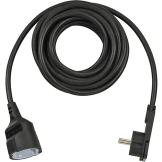 Verlängerungskabel, 1x Winkel-Flachstecker Verlängerungskabel, 1x Winkel-Flachstecker