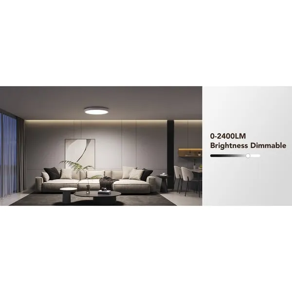 Govee 30cm RGBWW + RGBIC Smart Intelligente Deckenbeleuchtung Wi-Fi/Bluetooth 28 W – Bild 10