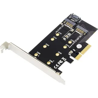 M.2 NGFF / NVMe SSD PCI Express 3.0 (x4), Schnittstellenkarte M.2 NGFF / NVMe SSD PCI Express 3.0 (x4), Schnittstellenkarte