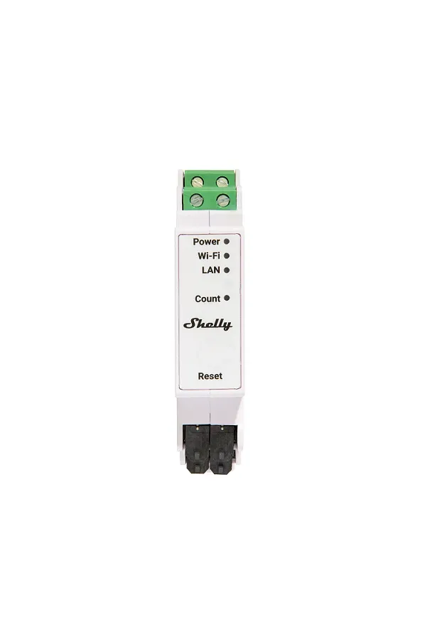 Shelly · Hutschiene · "Pro 3EM 120A v2" · Stromzähler · inkl. 3x 120A Klemmen · Messfunktion · WLAN · LAN · BT – Bild 2