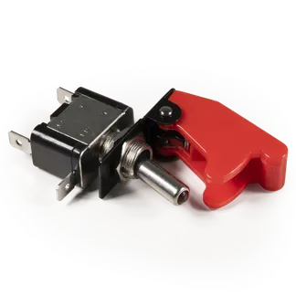 Kill-Switch McPower mit Schutzkappe und LED, 12V / 20A, rot Kill-Switch McPower mit Schutzkappe und LED, 12V / 20A, rot