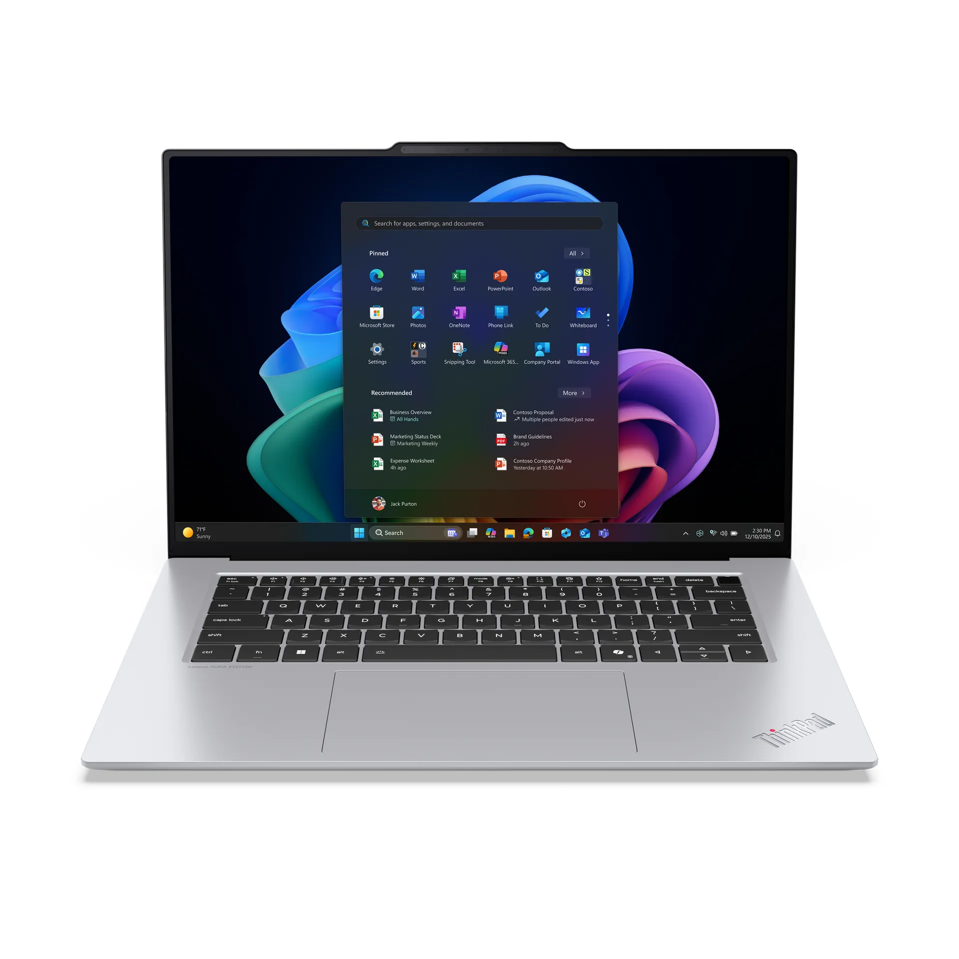 Lenovo ThinkPad X9-15 Gen 1 Aura Edition Copilot+ PC Intel Core Ultra 7 258V Laptop 38,9 cm (15.3″) Touchscreen 2.8K 32 GB LPDDR5x-SDRAM 1 TB SSD Wi-Fi 7 (802.11be) Windows 11 Pro Deutsch Weiß Lenovo ThinkPad X9-15 Gen 1 Aura Edition Copilot+ PC Intel Core Ultra 7 258V Laptop 38,9 cm (15.3″) Touchscreen 2.8K 32 GB LPDDR5x-SDRAM 1 TB SSD Wi-Fi 7 (802.11be) Windows 11 Pro Deutsch Weiß