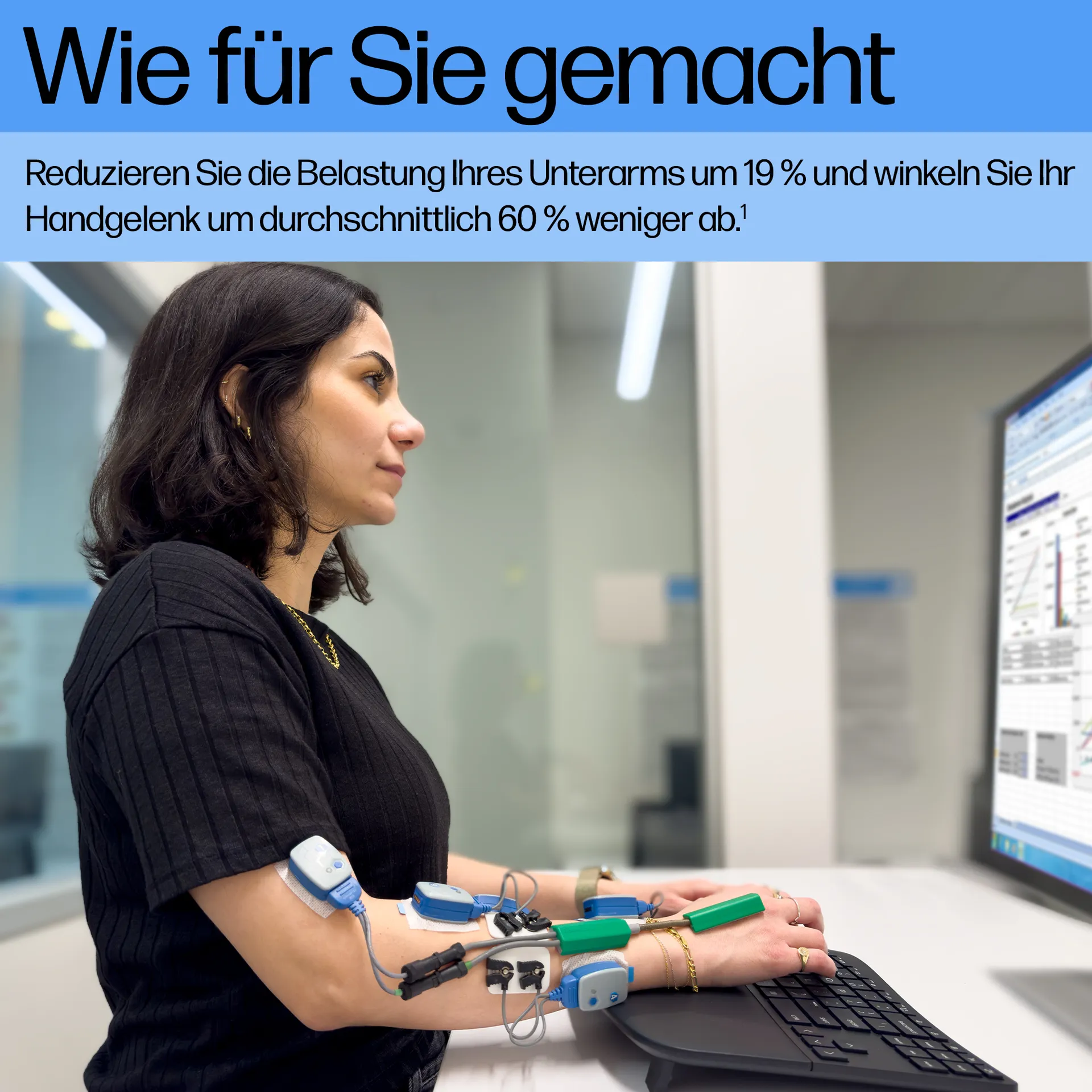 HP 960 Ergonomische Wireless-Tastatur – Bild 5