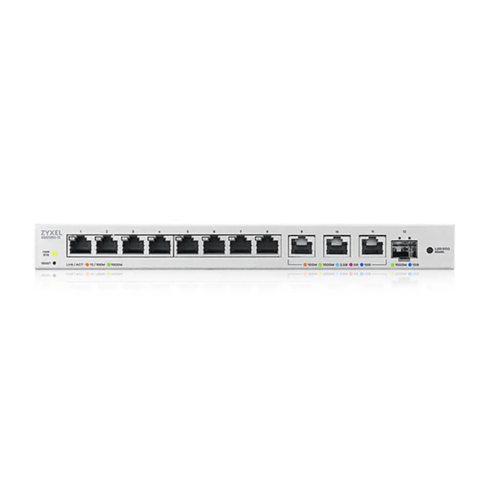 Zyxel XGS1250-12 Managed L2 10G Ethernet (100/1000/10000) Grau – Bild 2