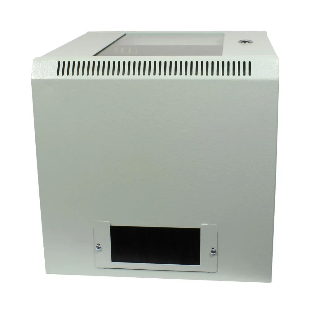 ALLNET 10"Wandgehäuse, 3HE, Lichtgrau, SMM-Serie, – Bild 7